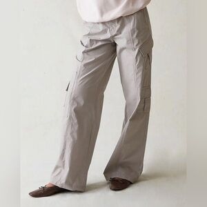 The North Face Libra Cargo Utility Pants 3 Lengths Light Gray size 14